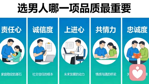 选男人哪一项品质最重要？