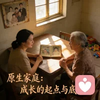 原生家庭是一个人最初的成长土壤，它塑造着我们的安全感、性格底色与亲密关系模式。它决定起点，却不定义终点，看见原生家庭的影响，便是自我救赎与成长的开始。