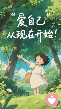 人生只有短短的三萬(wàn)多天，我們一定要愛自己哦！買一束鮮花，點(diǎn)一杯奶茶，都是愛自己的表現(xiàn)。配圖