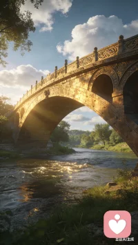 木橋之所以堅(jiān)固，是經(jīng)受了無數(shù)風(fēng)吹日曬；梅花之所以清香，是飽嘗無數(shù)嚴(yán)風(fēng)厲雪。配圖