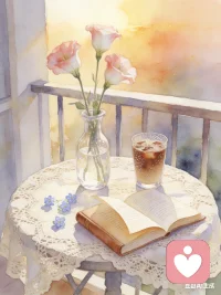 一个闲暇的午后，坐在阳台的角落里静静地阅读，是一件很幸福的事！配图