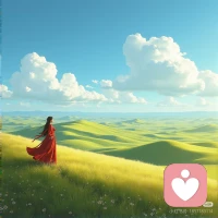 草原最是没有边界，
草无垠，天无际，自由无处不在~🌿

我们需要的不是逃离，而是像草原一样允许自己“没有边界”。

让那些积压的情绪像草一样自然呼吸，像风穿过身体却不留下痕迹。

当我们不再对抗内心的空旷与荒芜，阳光才能照进最潮湿的角落。记得，自由不是没有痛苦，而是允许痛苦与自己共存。