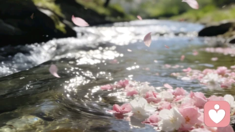 花自飘零水自流