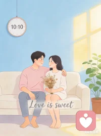 爱情从没有标准答案，也没有固定表达式。不是谁迎合谁的模板，而是两个独立的灵魂，愿意为彼此调整坐标，让人生的轨迹有了重叠的温柔。