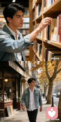 我的心在等待，你在哪配图