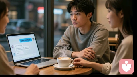 我只能隐藏在屏幕的背后说“我爱你”