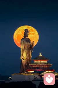月亮不会同时圆给所有人看，
有人揽的清辉，
有人身陷暗影，
人人都有各自的月亮！配图