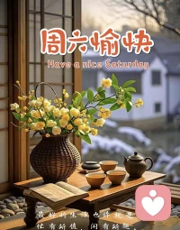 周六愉快🌹，把生活调成喜欢的频道，欢喜是底色，感恩是点缀。念及他人的暖，岁月自会温柔以待。