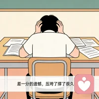 差一分的遗憾不是人生的终考。
#挫折治愈#成长不只有一条路#看见自己的力量配图