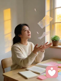 消耗我们的从不是事情本身，而是心底的拉扯与难放的执念。
我愿在这里，稳稳接住你的所有情绪，陪你慢慢梳理、温柔和解，与自己相拥。配图