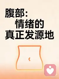 腹部稳 心才定
腹部 情绪的真正发源地
真正的释放是从松开腹部开始配图
