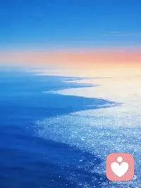 那一抹温柔的蓝配图