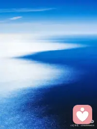 那一抹温柔的蓝配图