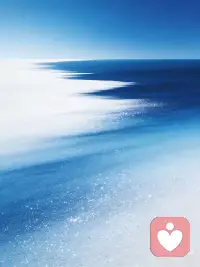 那一抹温柔的蓝配图