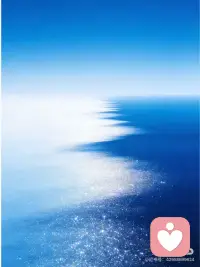 那一抹温柔的蓝配图