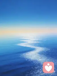 那一抹温柔的蓝配图