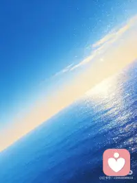 那一抹温柔的蓝配图