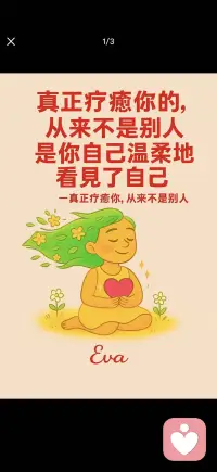能困住自己的
从来都是自己
愿你温柔地看见自己
真正的疗愈 是回到自己身边配图