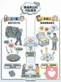 一代人有一代人自己的情绪表达偏好配图
