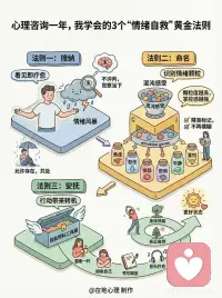 3个“情绪自救”法则配图