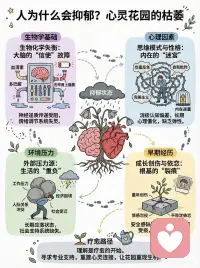 抑郁的原因：心灵花园的枯萎配图