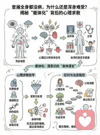 查遍全身都没病，为什么还是浑身难受？配图