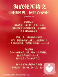 回到呼吸
回到心安处配图