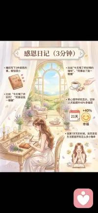 感恩日记
提升幸福感配图