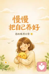 聆听身体 聆听自己
内心的富足 不依赖外物填补
用心把日子 过得暖一点配图