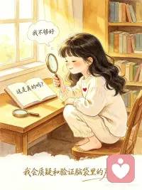 我知道：我不等于脑袋里的声音|清醒日记
很多时候我们痛苦、迷茫、走不出来，
不是因为事情本身有多难，
而是因为太认同脑袋里的声音了。
 
那个声音说“你不行”，你就觉得你不行。
那个声音说“别人会怎么看你”，
你就开始焦虑。你误以为，声音就是你。
 
但其实你不是声音，
你是听见声音的那片天空。
 
这9个心态，是我自己试过、有用的方法，帮你一步步走出来👇
 
1️⃣ 知道自己≠脑袋里的声音
2️⃣ 只是看着它，不跟它跑
3️⃣ 问一句“这是真的吗”
4️⃣ 发现无论信哪句，都能找到证据
5️⃣ 选那个能帮到自己的声音
6️⃣ 今天选了行动，明天又被带走？
没关系，再选一次
7️⃣ 问最吵的那个声音“你想保护我什么”
8️⃣ 连“我在观察”也是一个声音
9️⃣ 它吵它的，你活你的
 
📌 最后一句送给你：
你不是声音，你是那片恒定的天空。
 
✨配图