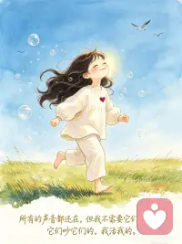 我知道：我不等于脑袋里的声音|清醒日记
很多时候我们痛苦、迷茫、走不出来，
不是因为事情本身有多难，
而是因为太认同脑袋里的声音了。
 
那个声音说“你不行”，你就觉得你不行。
那个声音说“别人会怎么看你”，
你就开始焦虑。你误以为，声音就是你。
 
但其实你不是声音，
你是听见声音的那片天空。
 
这9个心态，是我自己试过、有用的方法，帮你一步步走出来👇
 
1️⃣ 知道自己≠脑袋里的声音
2️⃣ 只是看着它，不跟它跑
3️⃣ 问一句“这是真的吗”
4️⃣ 发现无论信哪句，都能找到证据
5️⃣ 选那个能帮到自己的声音
6️⃣ 今天选了行动，明天又被带走？
没关系，再选一次
7️⃣ 问最吵的那个声音“你想保护我什么”
8️⃣ 连“我在观察”也是一个声音
9️⃣ 它吵它的，你活你的
 
📌 最后一句送给你：
你不是声音，你是那片恒定的天空。
 
✨配图