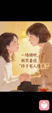 疗愈最核心的力量从来都是被看见和被懂得配图