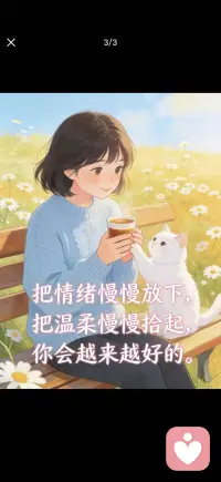 把温柔慢慢拾起
你会越来越好的配图