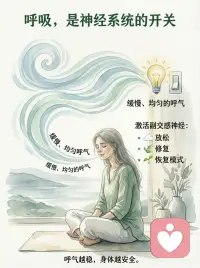 自愈力 来自稳定的呼吸和节律配图