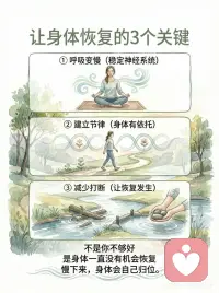 自愈力 来自稳定的呼吸和节律配图