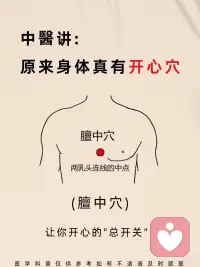 原来身体真有开心穴配图