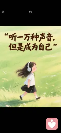 成为自己配图