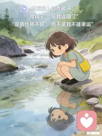 突然好轻松啊｜原生家庭的痛，我终于学会一键“翻篇
你是不是也总在深夜“复盘”过去：
如果当时没听爸妈的话…
如果当时敢为自己争取…
如果…是不是现在会不一样？
🌌 然后陷入自责循环：
“是我选错了”
“是我性格不好”
“是我不够幸运”
停。
把手轻轻放在心口
对里面那个紧绷的小孩说
“亲爱的，以我们当时的认知和处境
那条路，已经是眼前最亮的一条。”
你发现了吗？
那些反复回放的“错误选择”
底层都藏着同一种声音：
“我必须完美，才对得起这份人生。”
而这个声音，往往来自
早年那个需要你“懂事”“优秀”
才能获得认可的家庭剧本。
灵性视角里有个温柔真相：
没有白走的路，哪怕它充满荆棘。
每一次“错误”
都是灵魂为了学习特定课题
——比如尊重自己、设立边界、释放恐惧
——而主动选择的体验场景。
所以真正的疗愈
不是穿越回去修改代码
而是在当下认出程序并升级系统：
✨ 第一步：停止“内心父母”的审判
当自责声响起，温柔打断：
“我看到你在用旧地图责备自己了。
现在，我是自己的养育者。”
✨ 第二步：把“后悔”翻译成“灵魂需求”
• “后悔顺从”≈“我的自主权需要被尊重”
• “后悔沉默”≈“我的声音值得被听见”
• “后悔付出”≈“我的边界需要被加固”
✨ **第三步：进行“时间线整合”冥想**
闭上眼睛，想象现在的自己
穿越回去拥抱当时做决定的你
在她耳边说：
“谢谢你用当时的智慧保护了我们。
现在，我来接管了。”
你会发现
原生家庭给你的最深礼物
恰恰是那份“不完美”的体验
它让你在破碎处生出自己的理解
在黑暗中长出独特的灵性触角
就像那句照亮无数人的话：
“翻篇不是为了原谅谁
而是为了把专注力，从过去的舞台
彻底收回到自己生命的导演椅。”
从今天起
练习把“如果当初…”
换成“此刻开始…”
你的灵魂从来不需要完美往事
它只需要你
把那些反复灼烧过去的能量
全部转为：创造当下的光配图