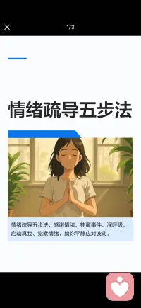 情绪疏导五步法配图