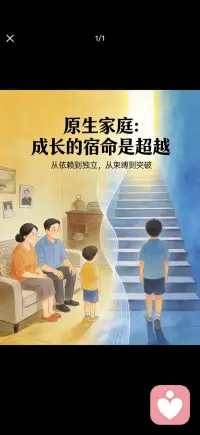 超越原生家庭 活出自己的光配图