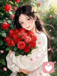 把一整个春天的浪漫，都抱进怀里啦🌹配图