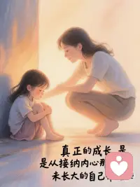 看见我的内在小孩，我终于拥抱了自己
今天，我想和你分享一次深刻的自我觉察。
 
它关于我心中住着的那个小小的、一直被忽略的「内在小孩」。
 
🌙 第一次看见她
 
当我静下心来，第一次真正“看见”我的内在小孩时，她是一个四五岁的小女孩。扎着两个小辫子，小小的，弱弱的。她背对着门，在一片漆黑的房间里，独自弯腰抱着膝盖坐着。那么落寞，那么伤心。
 
仅仅是感受到她，我的脚就泛起凉意，鼻子一酸，很想哭。那一刻，我和她一样悲伤。
 
👶 第二次感受她
 
当我再次闭眼深入感受，这个孩子变得更小了，大约只有一岁。她最深的恐惧，是害怕被抛弃，害怕自己不够好。那个小小的婴儿蜷缩在黑暗里，无助地哭喊着：“妈妈，你为什么不要我？”。
 
这种“我不够好”的感觉，至今仍会不经意地浮现。
 
💌 我这样对她说
 
但今天，我决定蹲下来，轻轻抱住她，对她说：
 
“亲爱的孩子，你曾经感到被忽视，不是因为你不值得被爱，更不是因为你不够好。
 
那是大人世界的困难和选择，与你本身的价值毫无关系。
 
你作为一个生命，从出生那一刻起，就是完整、珍贵且值得被爱的。
 
我看见了你的悲伤，也看见了你的坚强。从今往后，我会一直在这里，陪伴你，爱你。”
 
✨ 我想对你说
 
我们每个人的内心，可能都住着一个需要被看见、被拥抱的内在小孩。
 
如果你也曾感到莫名的悲伤、不配得感，或总是怀疑自己不够好…
 
或许，你也可以找一个安静的片刻，温柔地问候一下你心里的那个小孩。
 
告诉她：“我看见你了，你辛苦了，现在的我们很安全。”
 
#女性成长 #内在小孩 #自我成长 #个人成长 #心灵疗愈 #爱自己 #允许接纳自己 #拥抱内在的小孩配图
