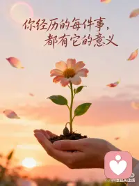 经历的每一件事都有它的意义配图