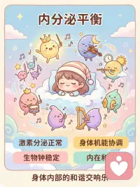 早睡的好处竟然这么多！
你知道吗?早睡是送给自己最好的礼物 🎁
 
免疫力提升:身体的小卫士变强了,病毒细菌都不怕,抵抗力满满 💪
 
大脑修复:睡眠时大脑在整理记忆,醒来思维清晰,学习工作效率翻倍 🧠
 
情绪稳定:焦虑压力都减轻了,每天心情像阳光一样明媚灿烂 ☀️
 
美容养颜:黑眼圈淡了,皮肤有光泽,气色红润,真的是睡美人 ✨
 
精力充沛:身体充满电,告别疲惫,每天都活力满满元气十足 🔋
 
体重管理:食欲激素平衡了,新陈代谢稳定,保持健康好身材 🌸
 
内分泌平衡:激素分泌正常,生物钟稳定,身体机能和谐运作 🎵
 
心血管健康:血压心率都稳定,给心脏充足休息,降低疾病风险 ❤️
 
延缓衰老:细胞修复,保持年轻态,睡眠是最天然的抗衰老秘方 🌺
 
早睡不是牺牲,而是对自己最好的投资!今晚,和床铺来个温柔的约会吧 🌙配图