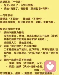接受和接纳配图