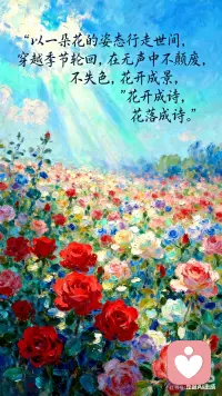 花开成诗 花落成诗配图