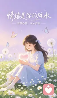 情绪是你的风水，治愈心情，从心开始配图