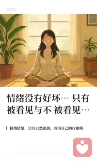 接纳情绪配图