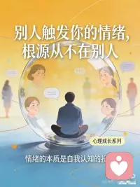 真正的成熟是与情绪和解配图