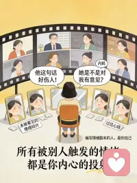 真正的成熟是与情绪和解配图